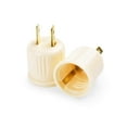 thumbnail image 1 of Cable Matters UL Listed 2-Pack AC Outlet to Light Bulb Socket Adapter, Lightbulb Plug, 1 of 5