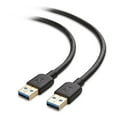thumbnail image 1 of Cable Matters USB 3.0 Cable (USB to USB Cable Male to Male), Black 15 Feet in Length - Available 3 Feet, 1 of 4