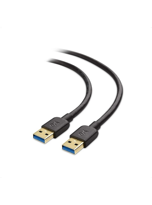 Cable Matters USB 3.0 Cable (USB to USB Cable Male to Male) in Black 10 Feet