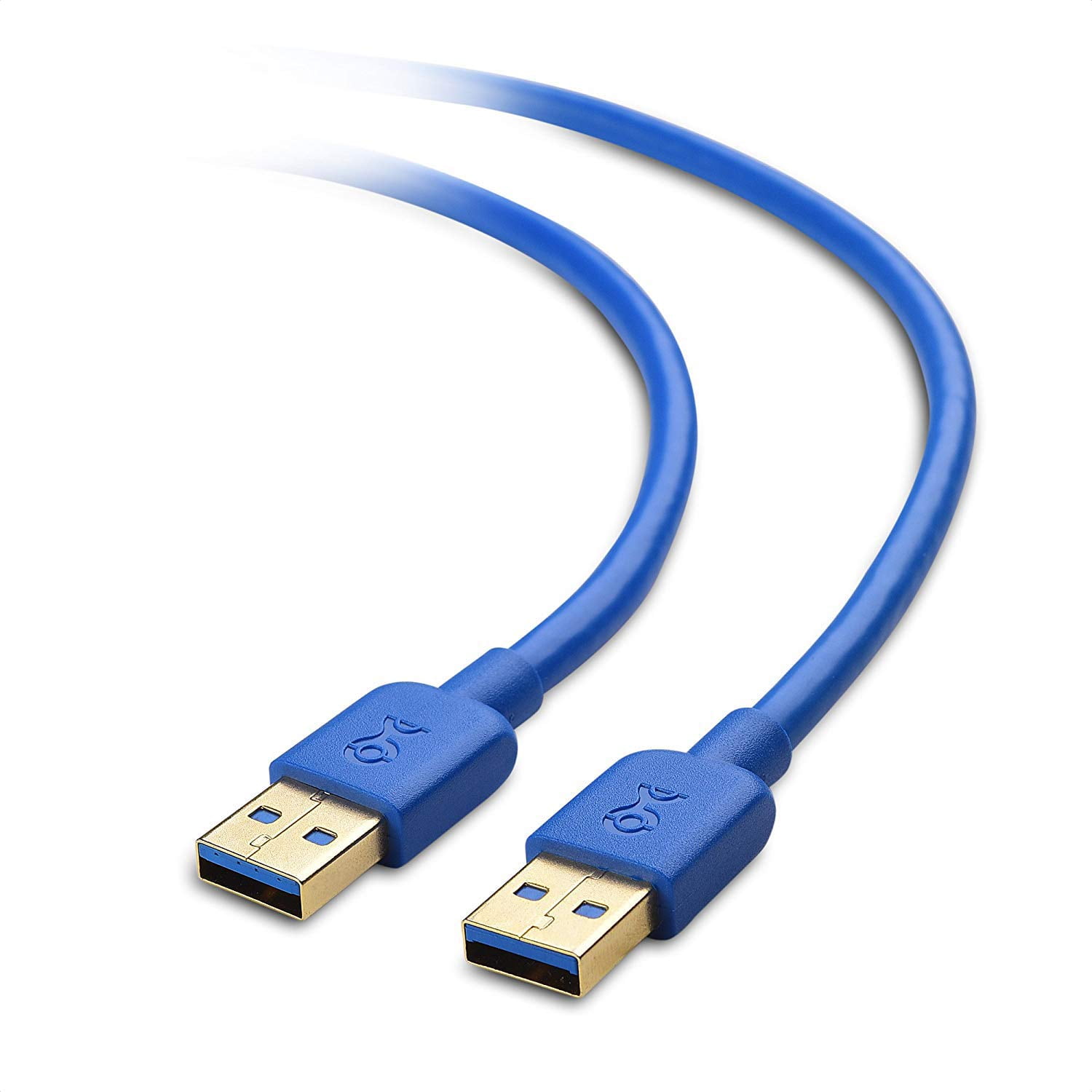 Cable Matters USB 3.0 Cable (USB to USB Cable Male to Male) in Blue 10 Feet - image 1 of 4