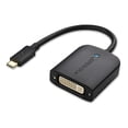 thumbnail image 1 of Cable Matters USB C to DVI Adapter (USB-C to DVI Adapter) in Black - Thunderbolt 3 Port Compatible for Macbook Pro, Dell XPS 13/15, HP Spectre x360, Surface Book 2, Lenovo Yoga 910 and More, 1 of 6