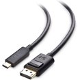 thumbnail image 1 of Cable Matters USB C to DisplayPort Cable (USB-C to DisplayPort Cable/USB C to DP Cable) Supporting 4K 60Hz Black 6 Feet - Thunderbolt 3 Port Compatible for MacBook Pro, Dell XPS 13/15 and More, 1 of 7