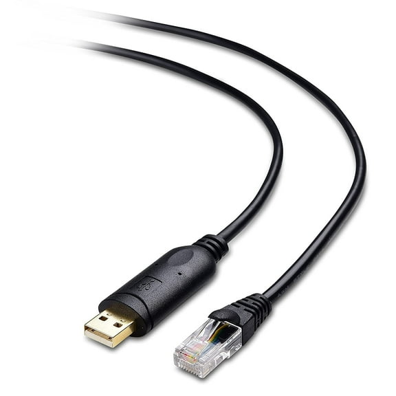 Cable Matters USB to RJ45 Console Cable (Compatible with Cisco Console Cable, Rollover Cable) with FTDI 6 Feet