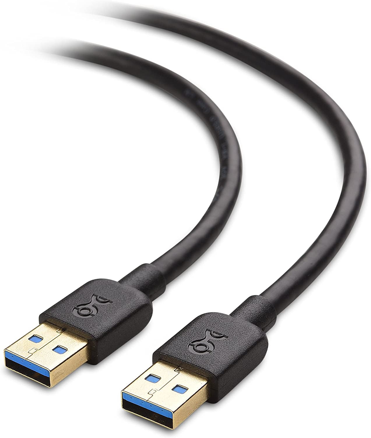Cable Matters USB to USB Cable (USB Male to Male Cable) in Black – 6 Feet