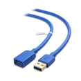thumbnail image 1 of Cable Matters USB to USB Extension Cable (USB 3.0 Extension Cable/USB 3 Extension Cable) in Blue 10 Feet, 1 of 5
