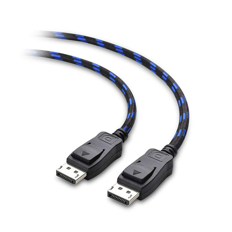 Cable Matters VESA Certified Braided DisplayPort 1.4 Cable Fully Support 8K  HDR and DSC - 6 Feet 