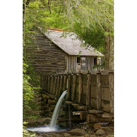 Cable Mill, Cades Cove, Great Smoky Mountains National Park, Tennessee, Scenic Unframed Photographic Print Wall Art by Adam Jones Sold by Art.Com
