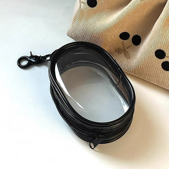 Cable Organizer Bag, Waterproof Electronics Storage Case for Travel, Portable PVC Pouch for Phone Charger, Data Cables, Jewelry, and Small Accessories