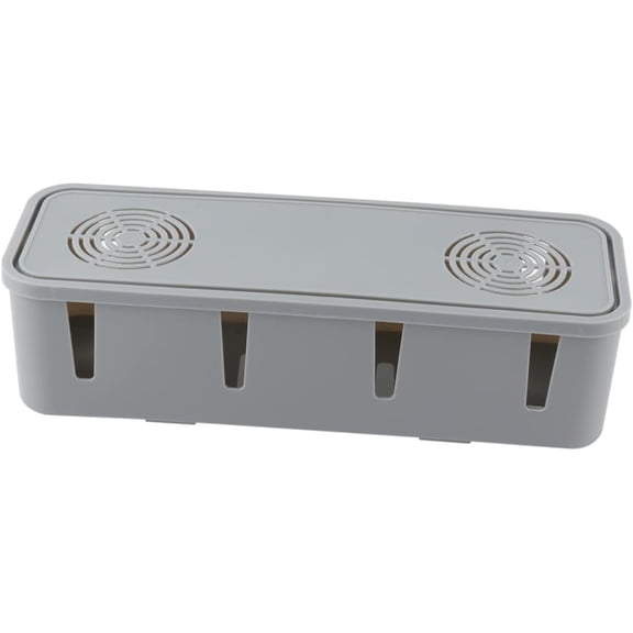 Cable Organizer Container Cord Hider Cord Cover Surge Protector Cover Power Strip Cover Wire Organizer Cord Management Cable Management Computer Cord Organizer Charger Power Cable