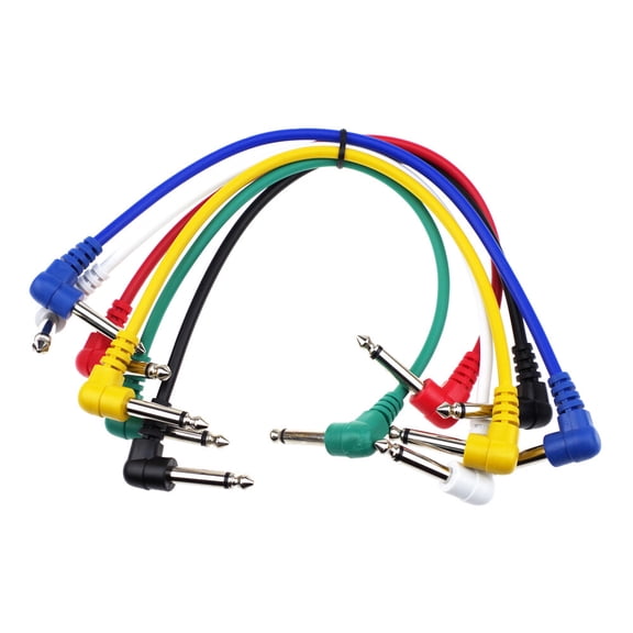 Cable,Patch Cable Wire Audio Cable 1/4 Inch Male 6 Colors Patch Eryue Hxber Cable Qisuo 6 30