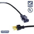 thumbnail image 1 of AC Power Cable 6.6ft / 2m For Dukane ImagePro 8230W, 1 of 5
