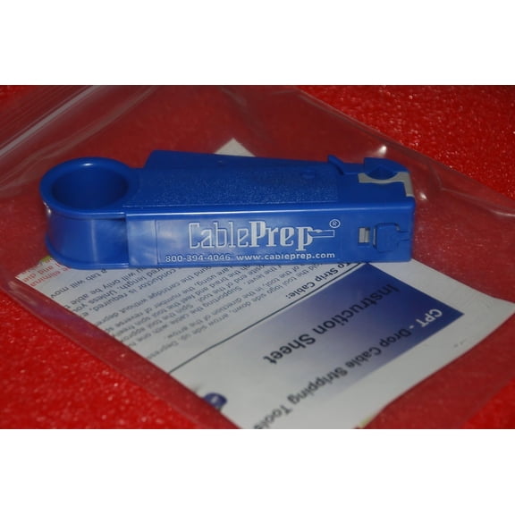 Cable Prep Strip Tool CPT-1100 Prep Drop Cable RG7 RG11 Coax Burial New
