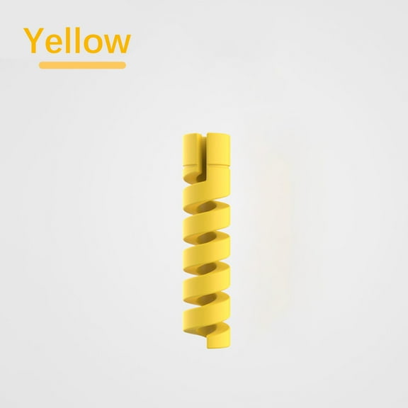 Cable Protectors for Headphone MacBook Laptop Earphone Cell Phone Cute Cable Wrap Accessories for iPhone iPad Charger End Cord Savers with Desk Cable Clips, Spiral USB Wire Protector