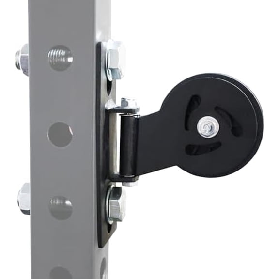 Cable Pulley System for Squat Racks  Fits 1" or 5/8" with Extended Slot Design, Heavy-Duty 180 Swivel Pulley for Smooth Gliding and Full-Body Workouts in Home Gyms$$Sport & Recreation Other