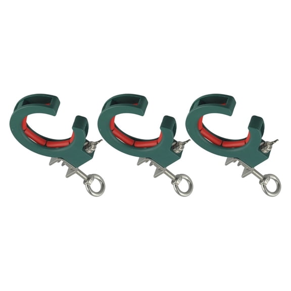Cable Pulley Tray Wiring Wire Guide Clamp Auxiliary Tool Cable Pulley Decoration Dark Green