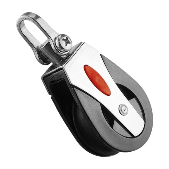 Cable Pulley Wheel Snatch Block ABS Plastic Heavy Duty for Gym Equipment Boat Fitness Use