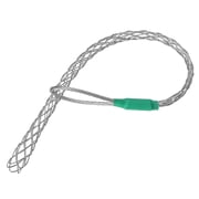 Cable Pulling Grip 1.2FT Wire Mesh Puller Socks Grip Single Head Galvanizing Steel for 12-15mm CableGreen