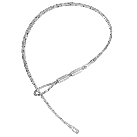 Cable Pulling Wire Socks Long Grip Socks Net Galvanized Steel Wire Pulling Grip Mesh Puller Tool 30-36mm