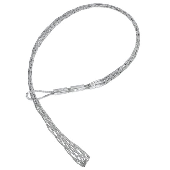 Cable Pulling Wire Socks Long Grip Socks Net Galvanized Steel Wire Pulling Grip Mesh Puller Tool 80-100mm