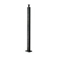 thumbnail image 1 of Cable Railing Post 36 Inch, Stainless Steel Deck Stair Post, Pre-Drilled Handrail Kit, Black, Outdoor Railing System for Decks, Stairs, Porches, 1 of 7