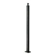 thumbnail image 1 of Cable Railing Post 42 Inch, Stainless Steel Deck Stair Posts - Black, 1-Pack, Pre-Drilled, Handrail Kit, Level Railing System, 1 of 7