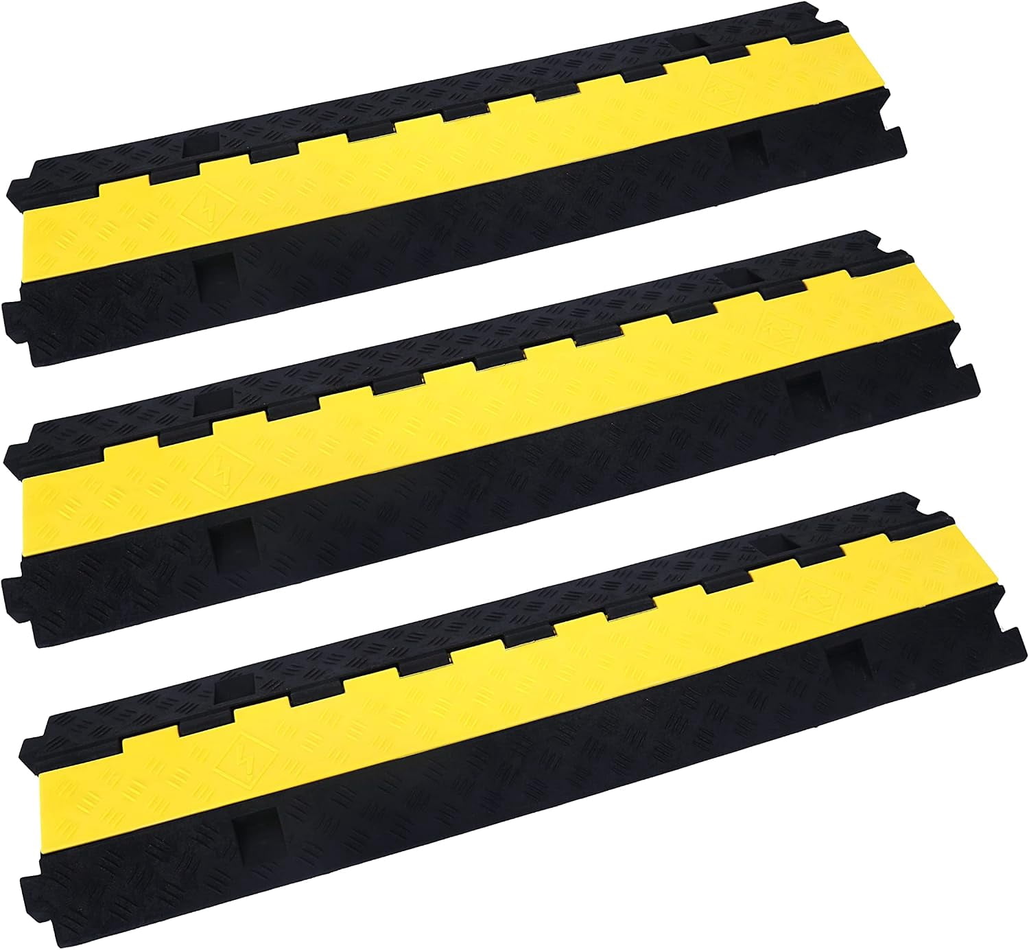Cable Ramp Cable Protector Ramps Wire Hose Protective 2 Channel Traffic ...