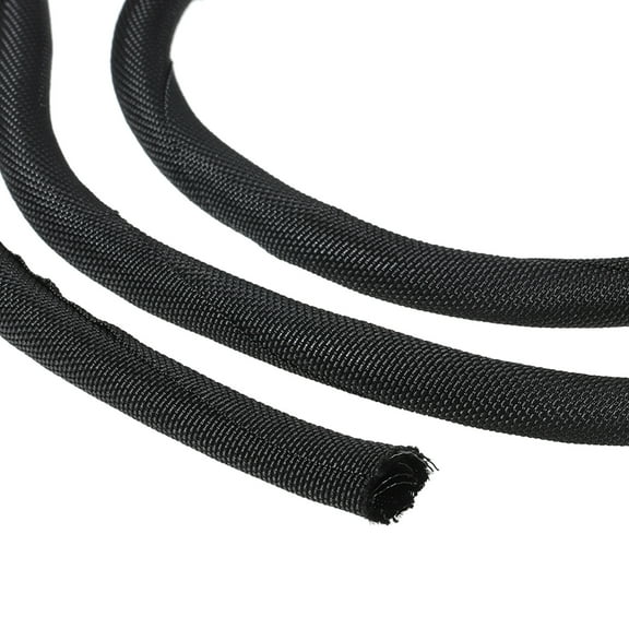 Cable Sleeve 20 Ft x 0.39" Wire Manager Cord Protector Trolling Motor Cable Sleeve Dog Cat Cord Wrap Protector