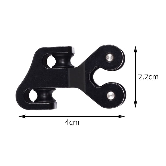 Cable Slide Compound Bow String Separator Splitter Glide Roller Aluminum