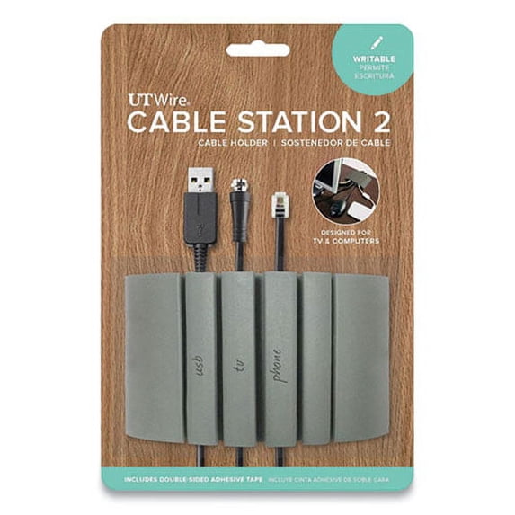 Cable Station 2, 4.75" X 2.75" Gray | Bundle of 10 Each