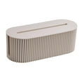 thumbnail image 1 of Cable Storage Case,Computers TVs Cable Management Box Cord Organizer,Home Office Cord Organizer Box Hide Wires Storage,Wire Cable Storage Manegement Box Case Wire Hider,USB Hub Protector white, 1 of 7