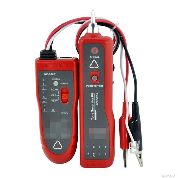 Cable Tester Network Telephone Wire Tracker RJ45 RJ11 With Alligator Clip ,Fast Responses