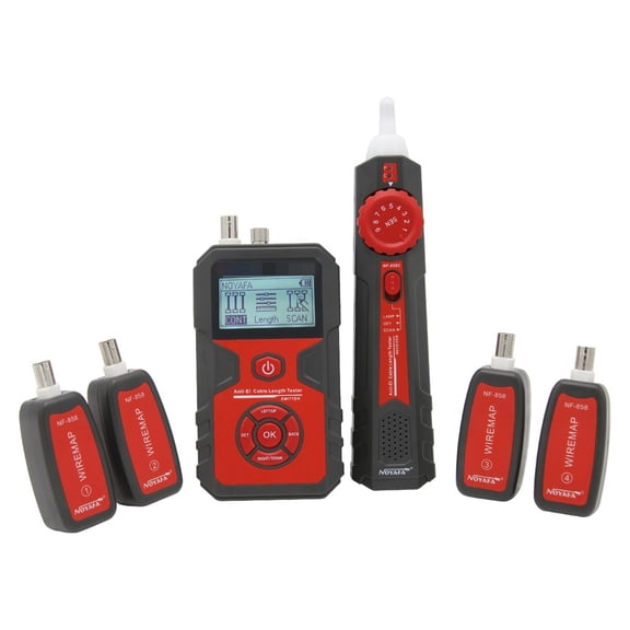 Cable Tester Portable Wire Tracker RJ11 RJ45 BNC Line Locator For Measure Length Cable Network Testing Finder ,Fast Responses