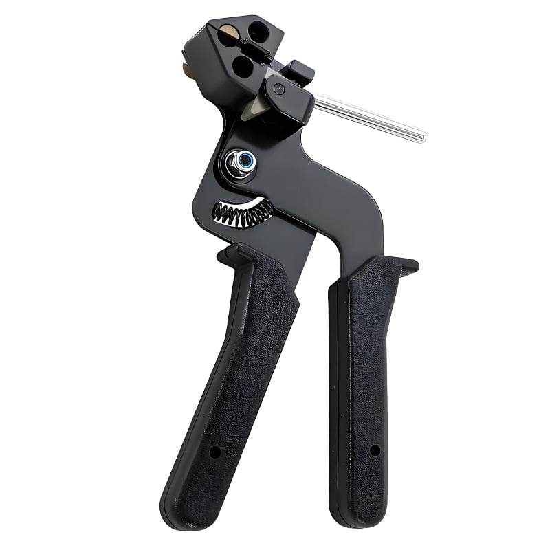 Cable Tie Gun，Stainless Steel Zip Tie Gun, Special Tool For Fastening And Cutting Metal Cable Ties. Stainless Steel Zip Tie Tool Used to Repair Fence, Pipe Wrap,