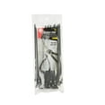 thumbnail image 1 of Cable Tie Self Cutting 8" UV Black (50-Pack), 1 of 3