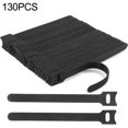 thumbnail image 1 of Cable Ties 60/130/210 Pcs 6 Inches Reusable Cable Ties Adjustable Cord Straps, 1 of 4