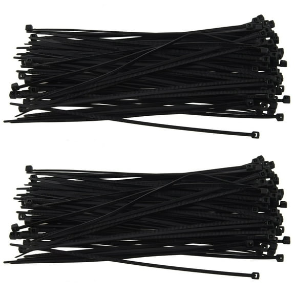 Cable Ties Cable / Zip Ties Colour:Black Size:140 mm x 2.5 mm 200Pcs
