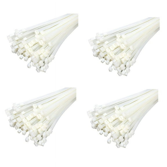 Cable Ties INDUSTRIAL QUALITY Cable Ties: 100X2.5mm Color: White Quantity: 200 Pieces