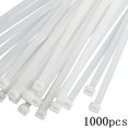 thumbnail image 1 of Cable Ties Zip Ties Nylon UV Stabilised 250/1000x Bulk Black Cable Tie, 1 of 3