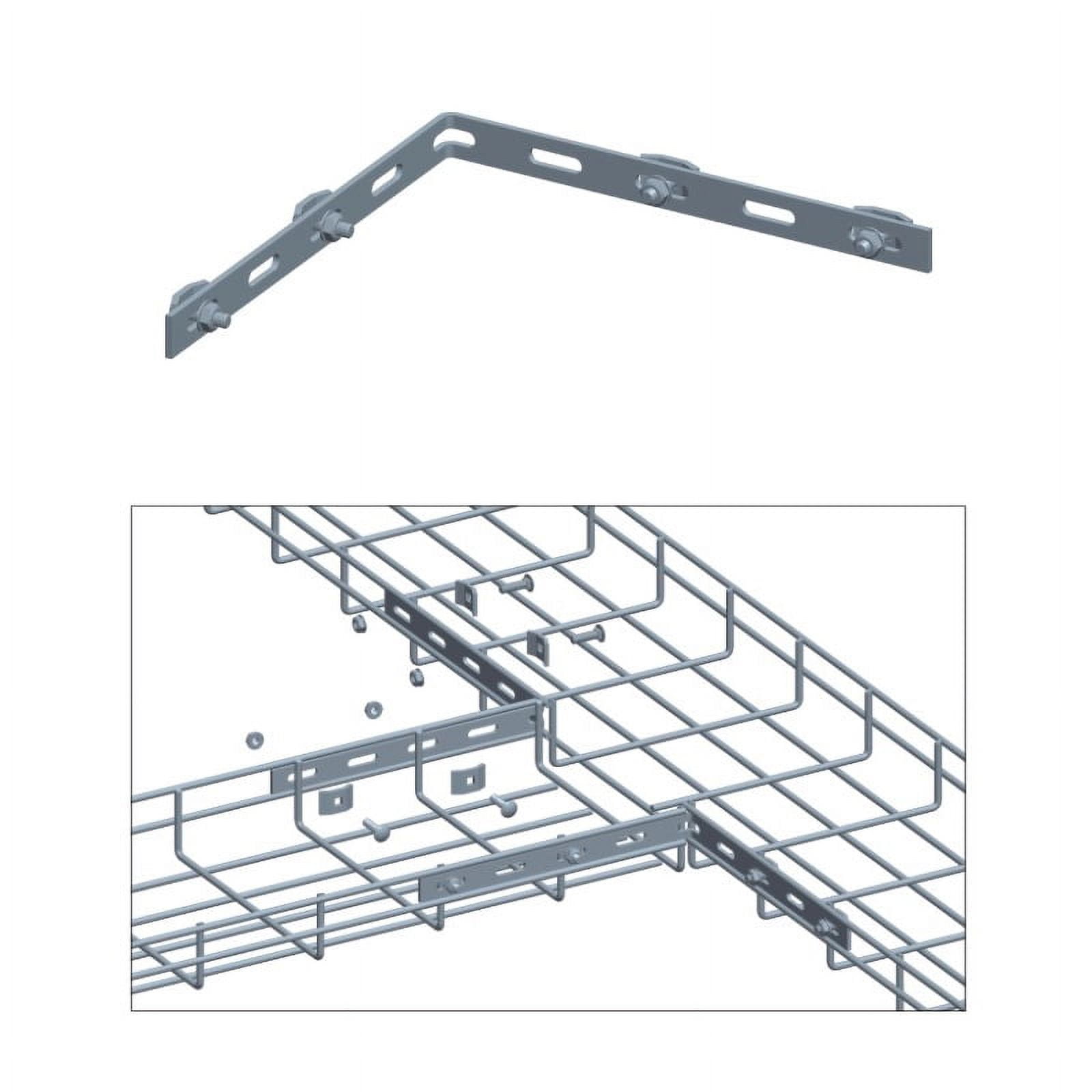 Cable Tray Corner Bar Kit, Zinc