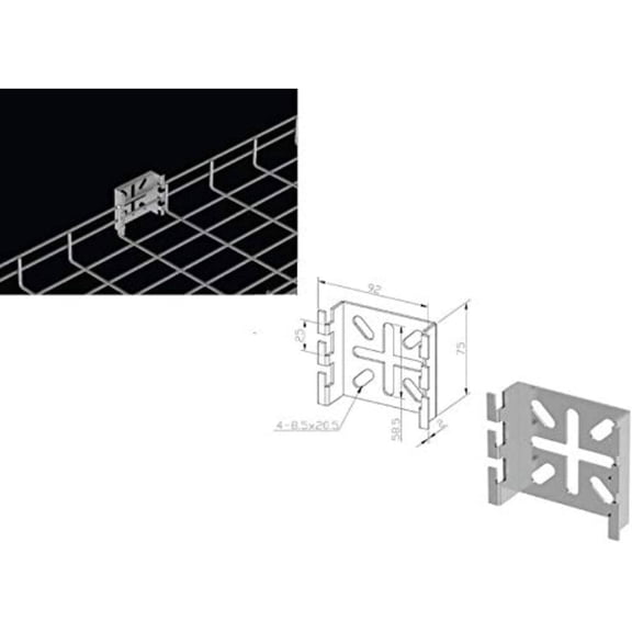 Cable Tray Spider Bracket