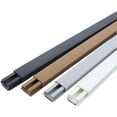 thumbnail image 1 of Cable Trunking, Square Box Cable Trunking, Self-Adhesive Cable Hider for Electric Cables, Aluminium Cable Duct, Anti-Stomping, for House,Office, 1 of 5