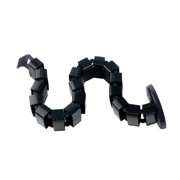 Cable Tube, Cord Management Wire Organizer Under Desk, Snake Shaped Wire Concealer Desk Cord Organizer Protector for Cinema, Home, School