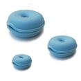 thumbnail image 1 of Cable Turtle Organizer 3pc Set - Mini, Small, Large - Baby Blue, 1 of 3