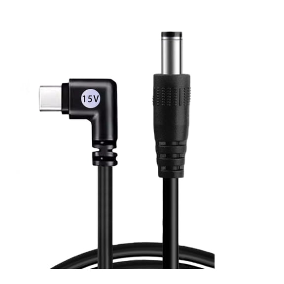 Cable Type C To DC5.5Mm Charging Cable With 5V To 20V Output Option For Electronics Devices