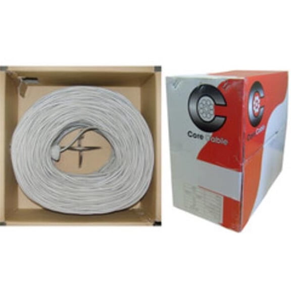 Cable Wholesale 10K5-06212SF 500 ft. 18AWG & 6C Stranded Security & Alarm Wire - CM - Gray