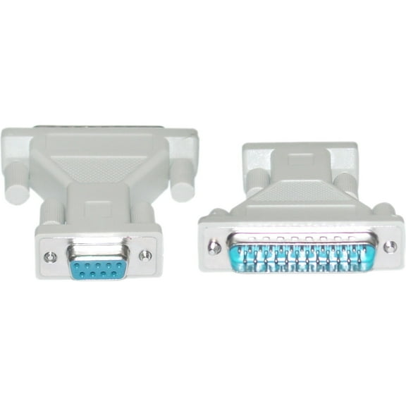 Cable Wholesale 30D1-05300 Serial / AT Modem Adapter, DB9 Female to DB25 Male