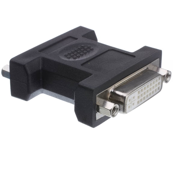 Cable Wholesale 30DV-00410 DVI-I Coupler & Gender Changer, DVI-I Female