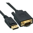 thumbnail image 1 of Cable Wholesale DisplayPort to VGA Video cable- DisplayPort Male to VGA Male- 3 foot, 1 of 2