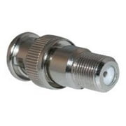 Cable Wholesale 30X3-03100 F-Pin Female to BNC Male Adapter