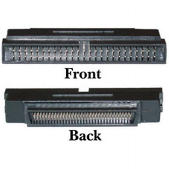 Cable Wholesale Internal SCSI Adapter- HPDB68 (Half Pitch DB68) Male to IDC 50 Male - Black - 6 ft.